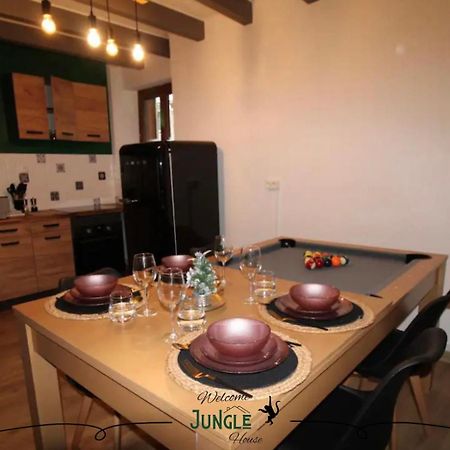 Maison "Jungle House" 90 M2 Billard, Retroprojecteur, Bar A Jeux , Vinyle, Wifi Fibre, Ideal Pro & Famille A Монбризон Екстериор снимка